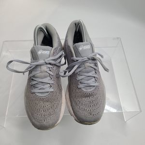 ASICS Gel-Cumulus 22 Womens Size 9 Gray Running  Shoes Athletic Lace Up 1012A741